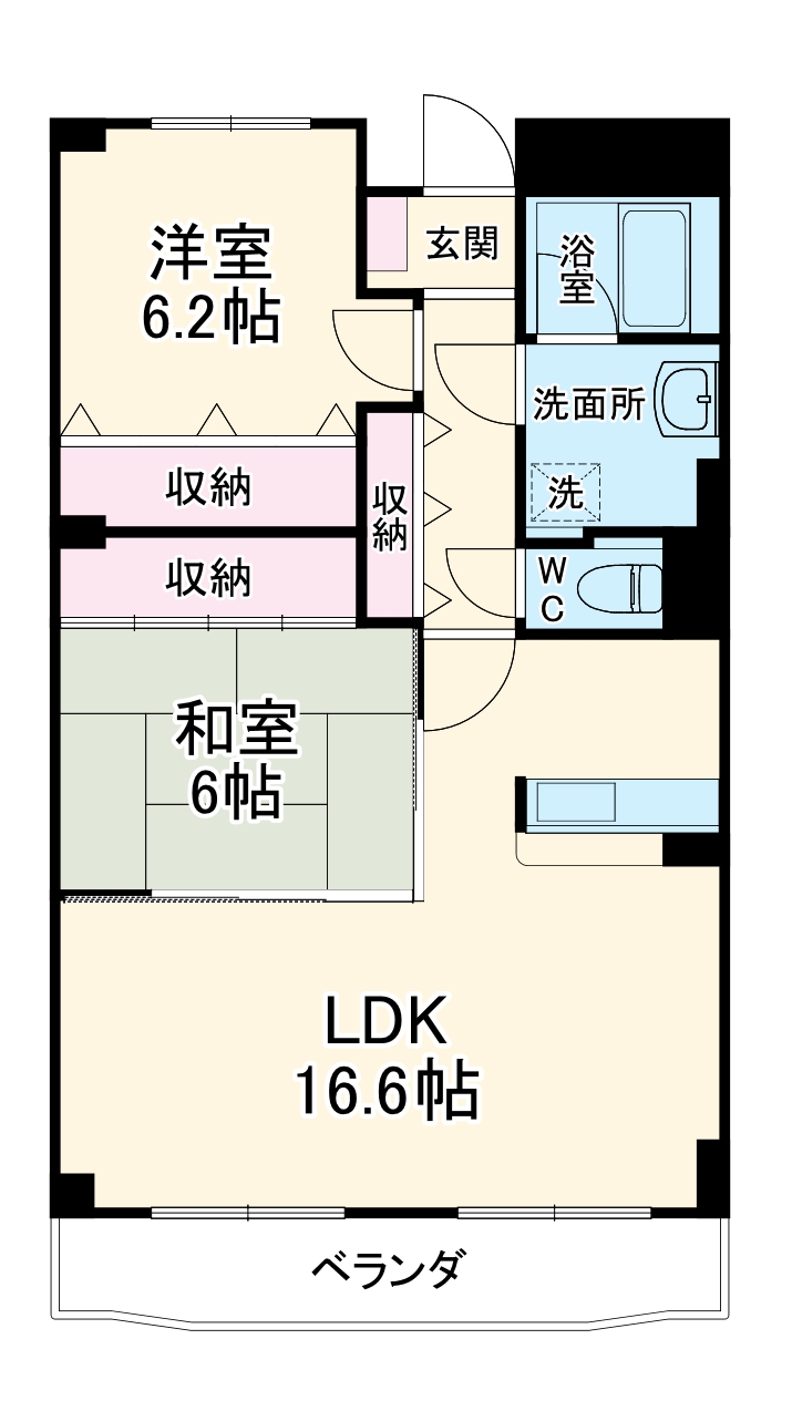 STAR DREAMの間取り
