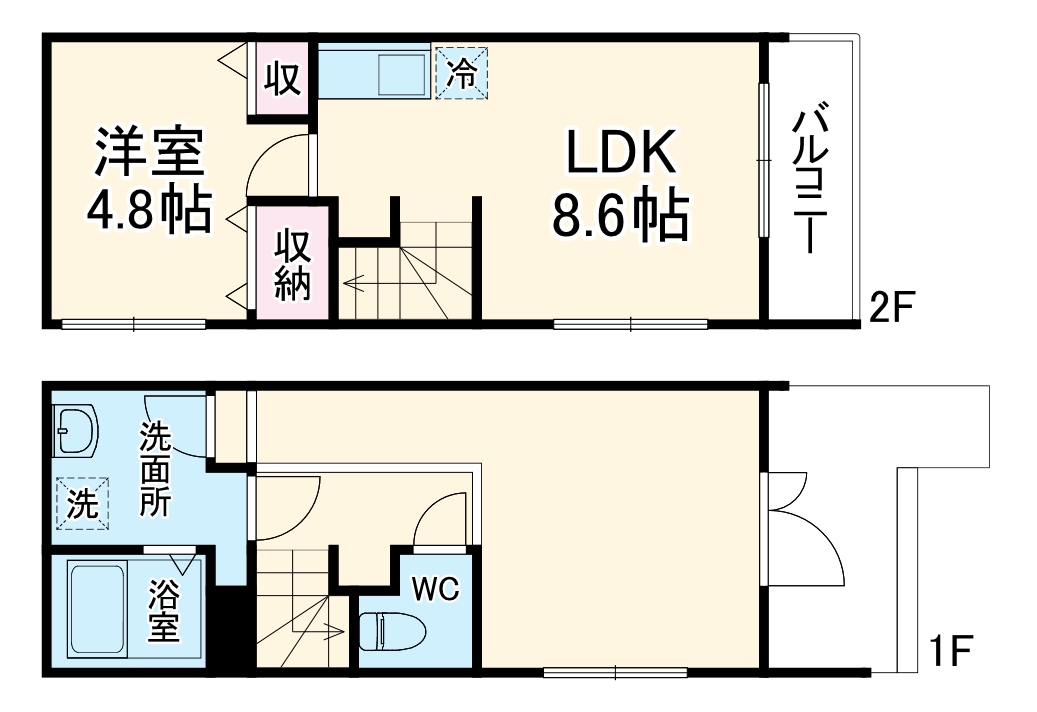 MELDIA茅ヶ崎の間取り