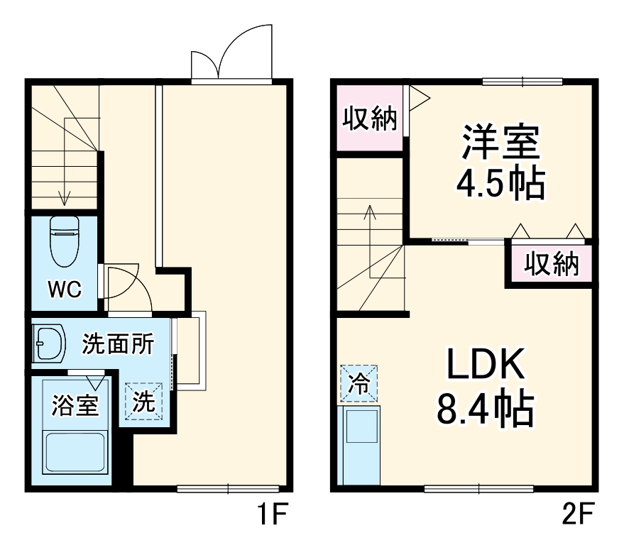 MELDIA茅ヶ崎の間取り