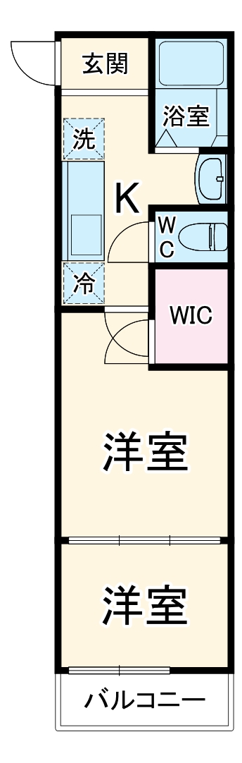 SGクレスト越谷大沢の間取り