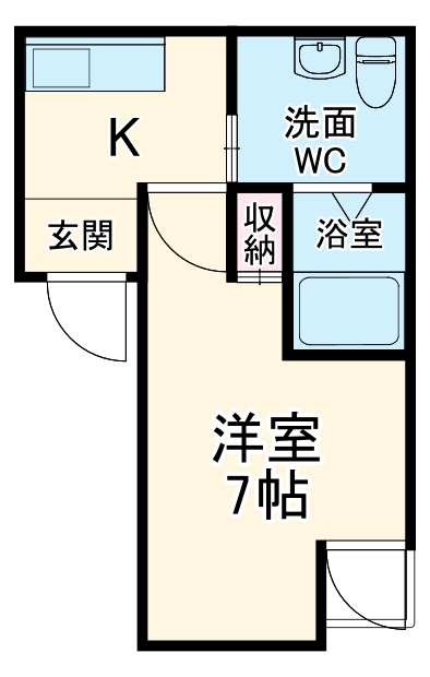 アデランテ浜野の間取り