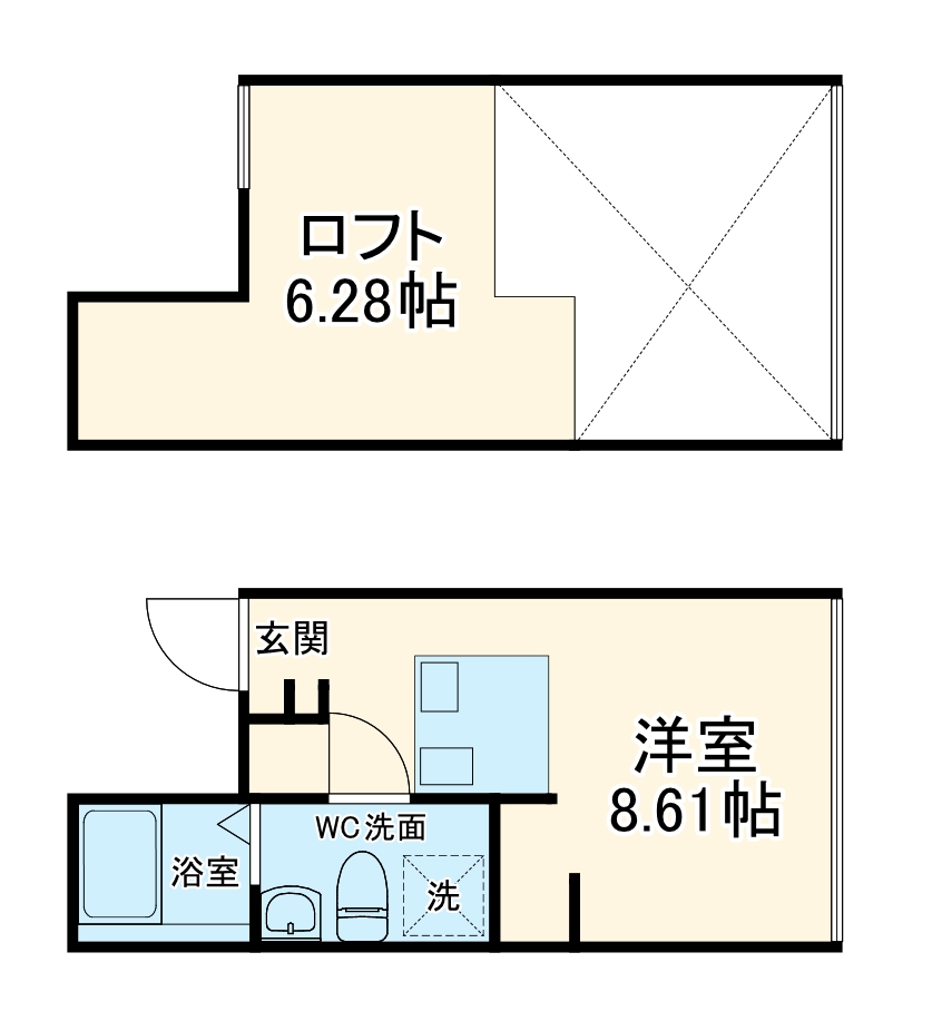 trias640の間取り