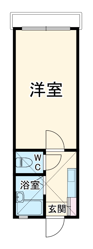 第３枡形ハイムの間取り