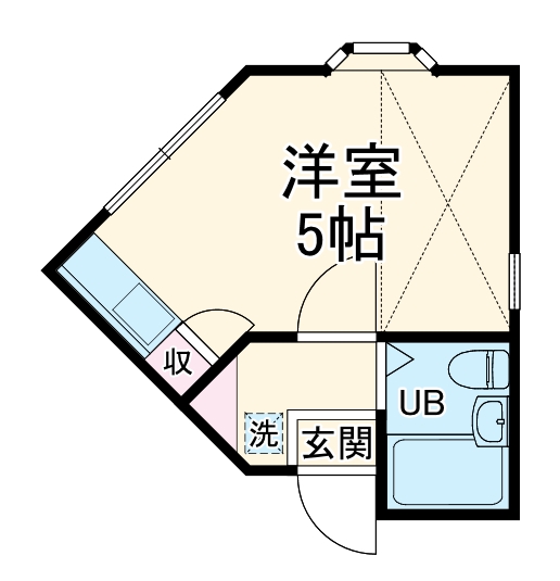 ペアーパレス鶴瀬の間取り