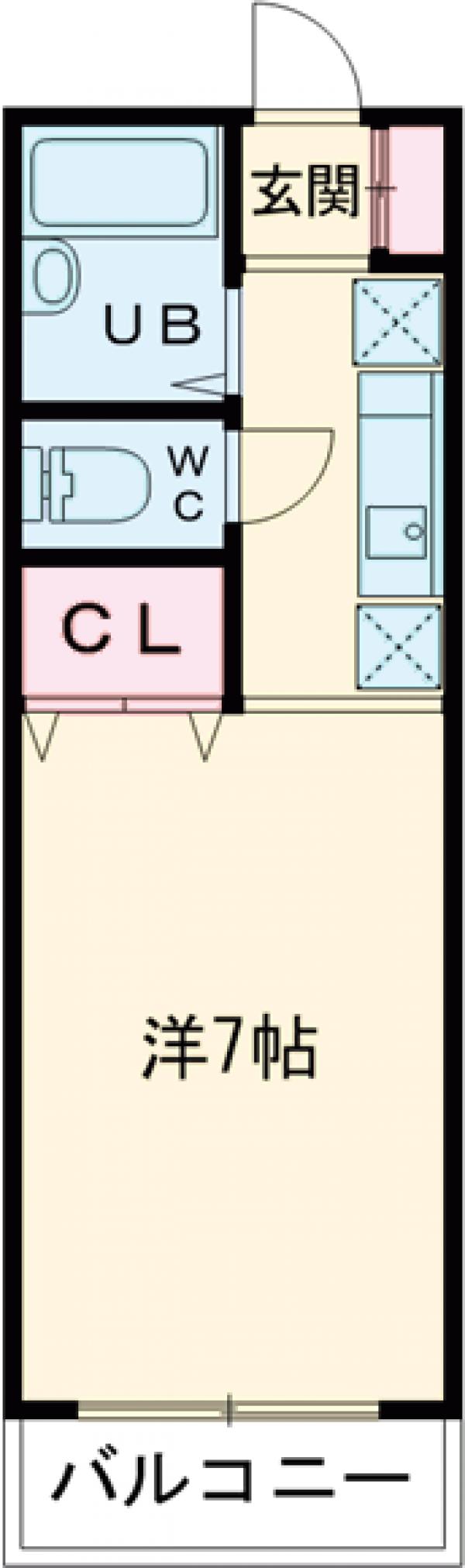スプリングハイム浜田山の間取り