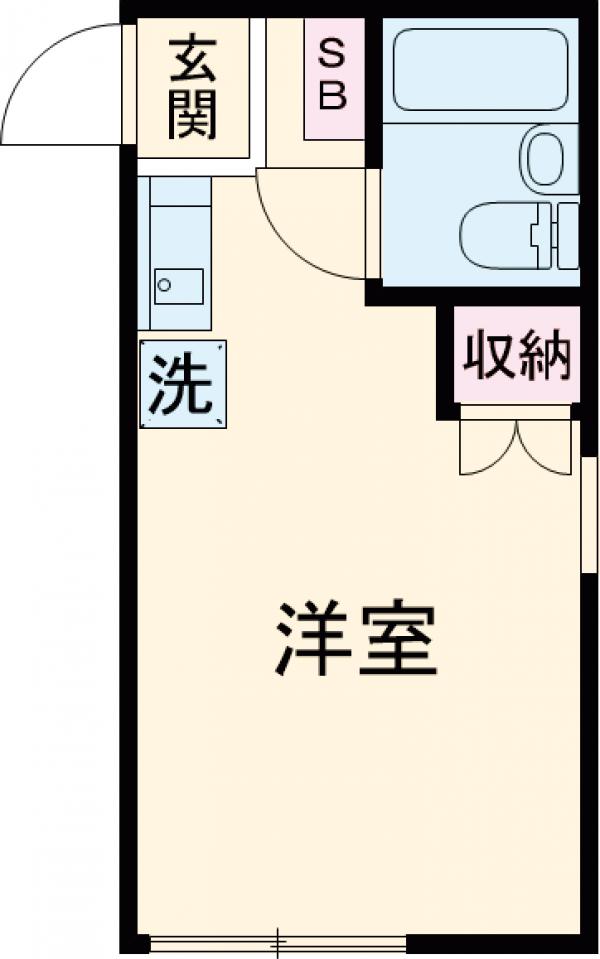 ジュネス・サクの間取り