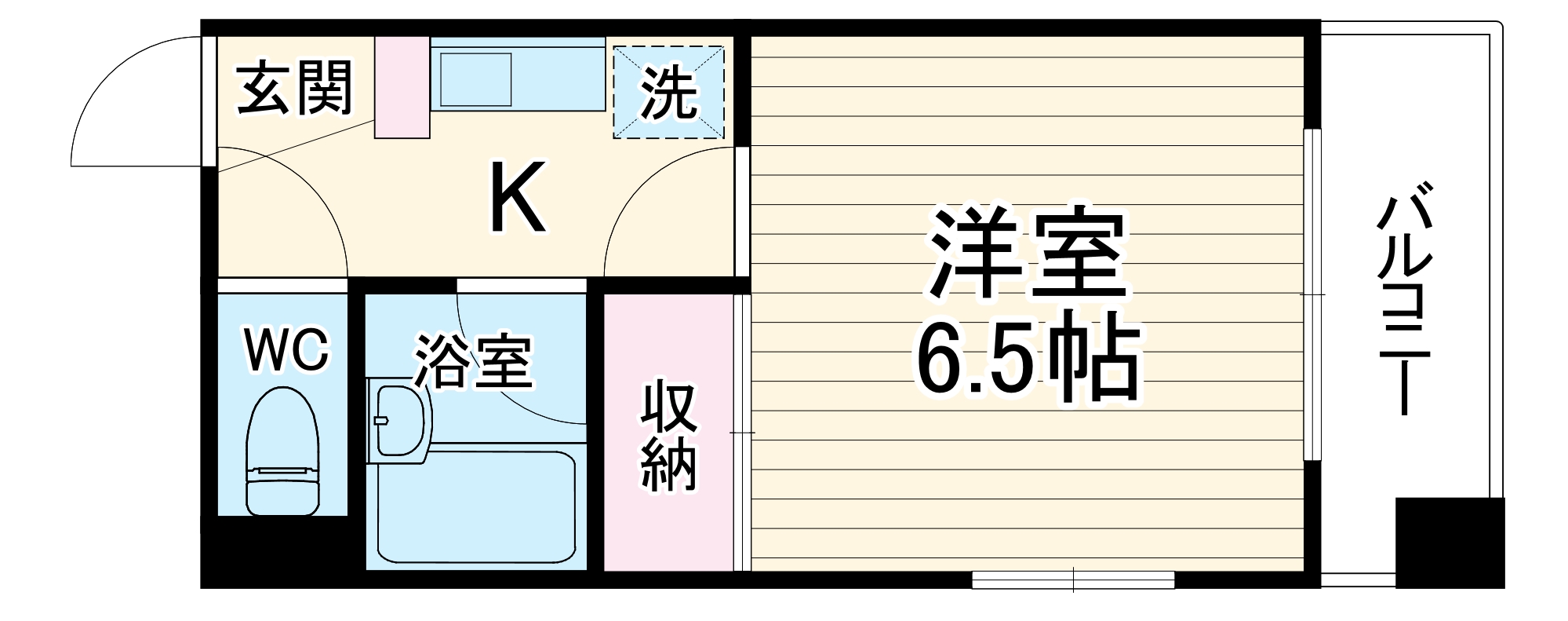 ラ・ルーン茅ヶ崎の間取り