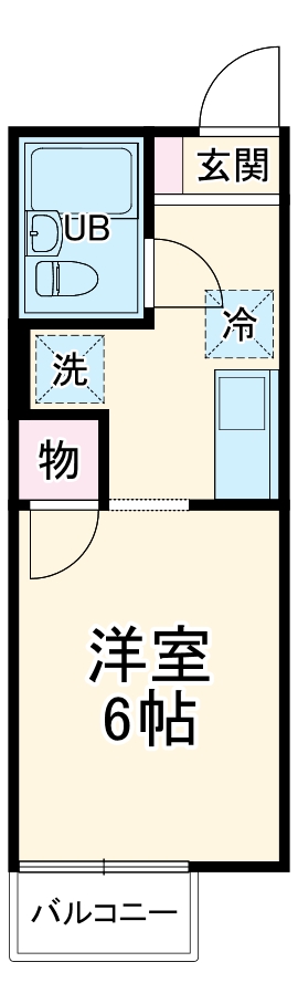 ジュネス阪本の間取り