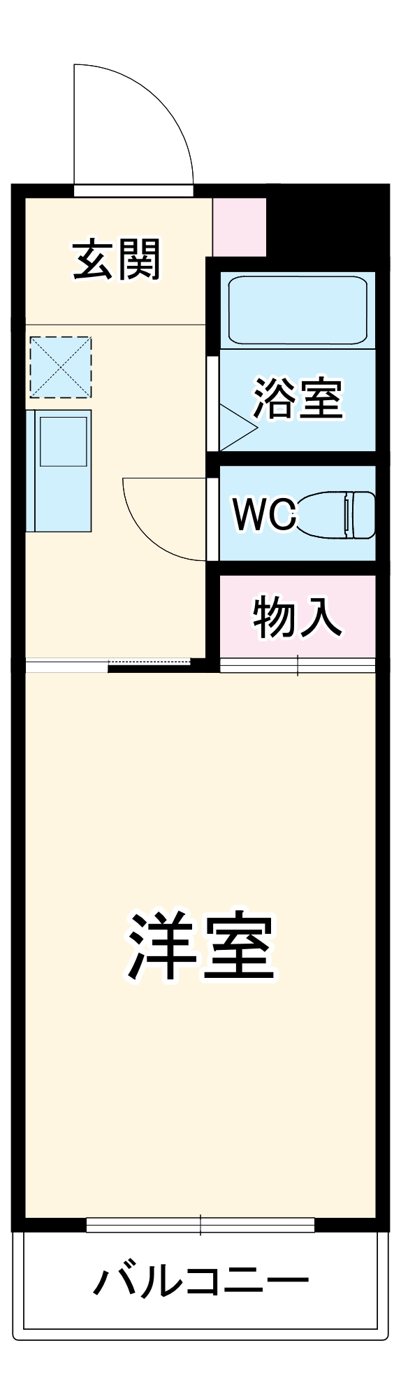 エオリア菖蒲池の間取り