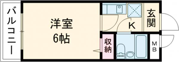 菱和パレス三鷹の間取り