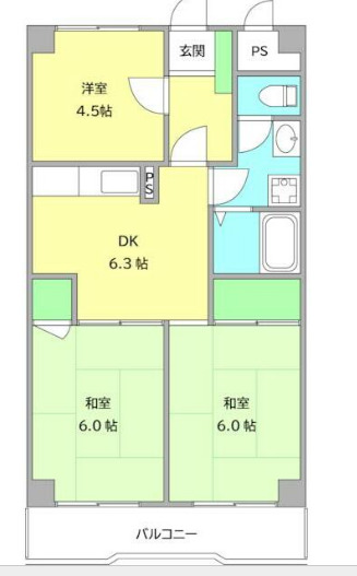 ゼファー銀座の間取り