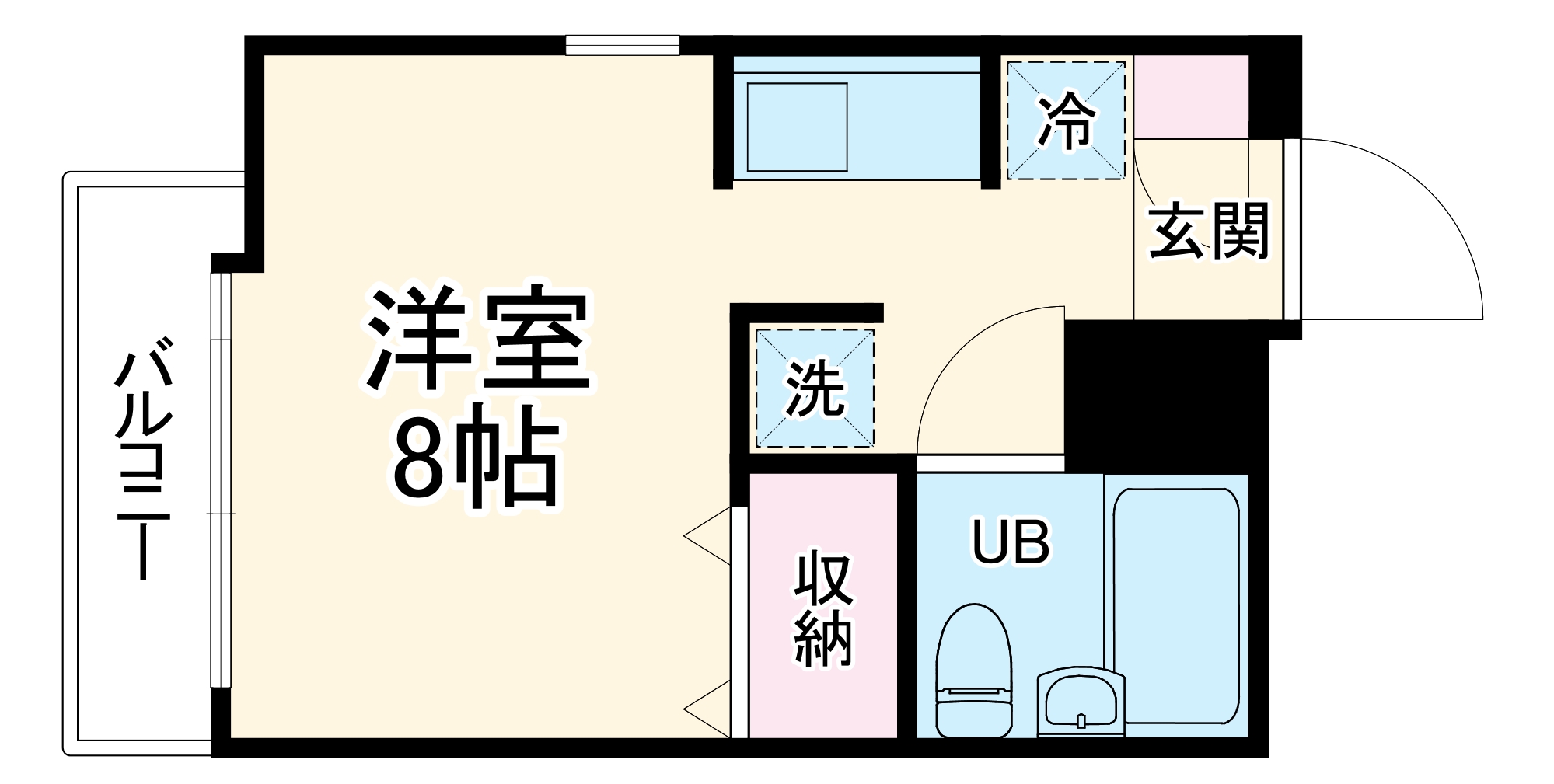 ラ・レジダンス・ド・ピエールの間取り