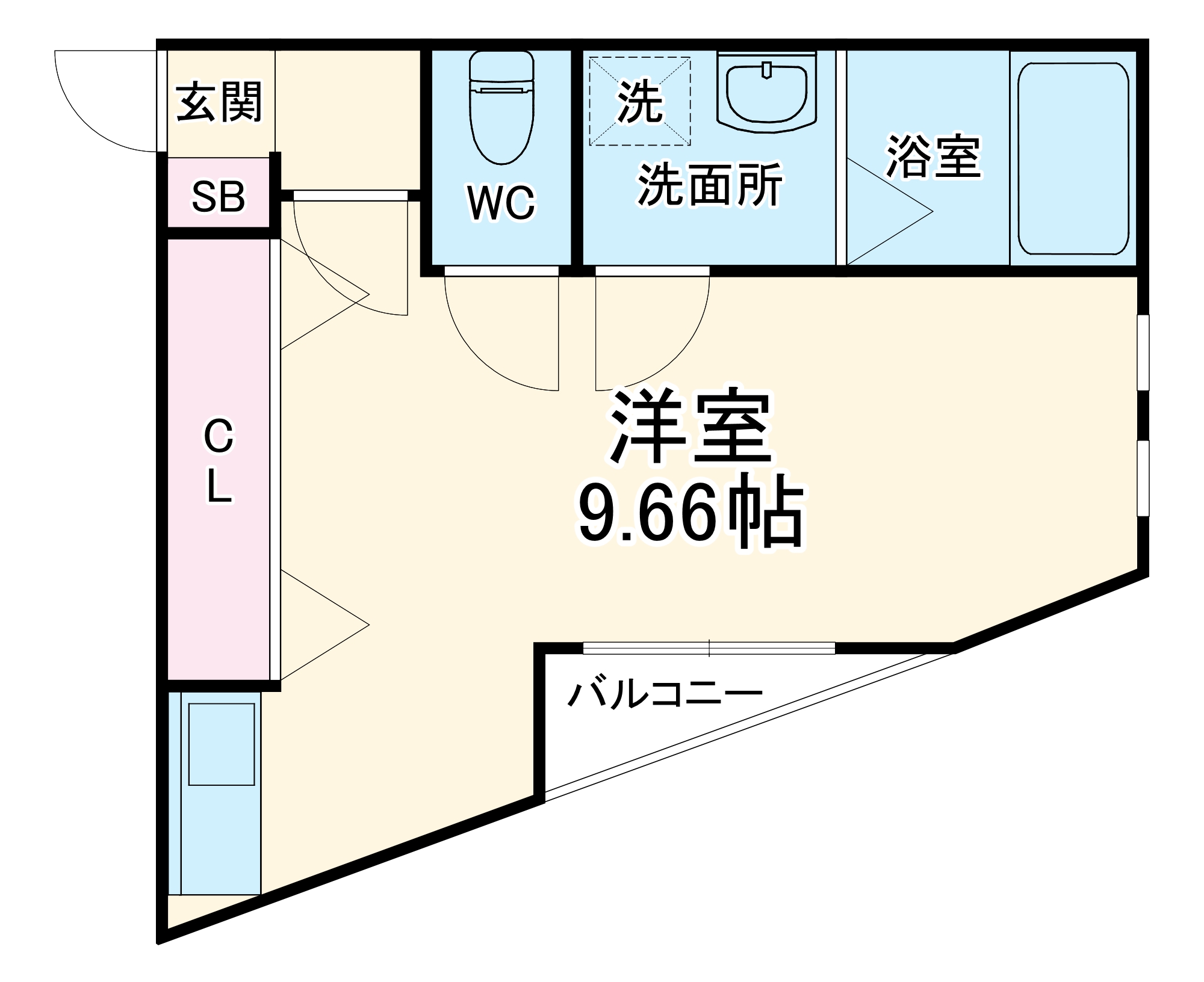 レゴリスの間取り