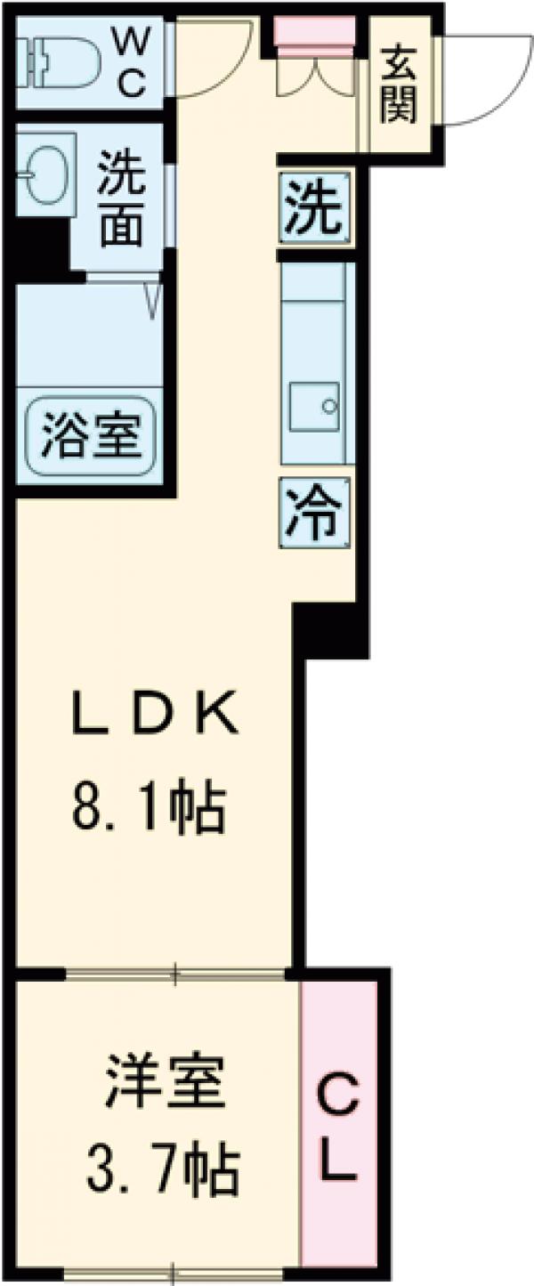 フローレンスベリー町田の間取り