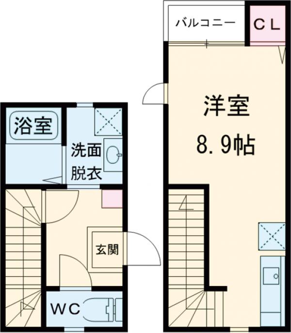 MAISONETIC Cynthiaの間取り