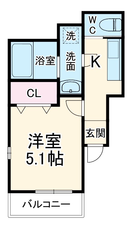 クリスティーの間取り