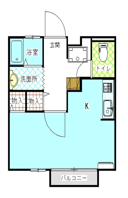 コーポカメリアの間取り