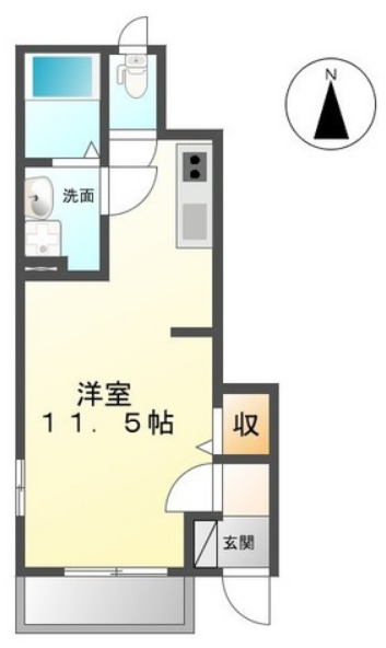 Saint Clair(サン クレール)の間取り