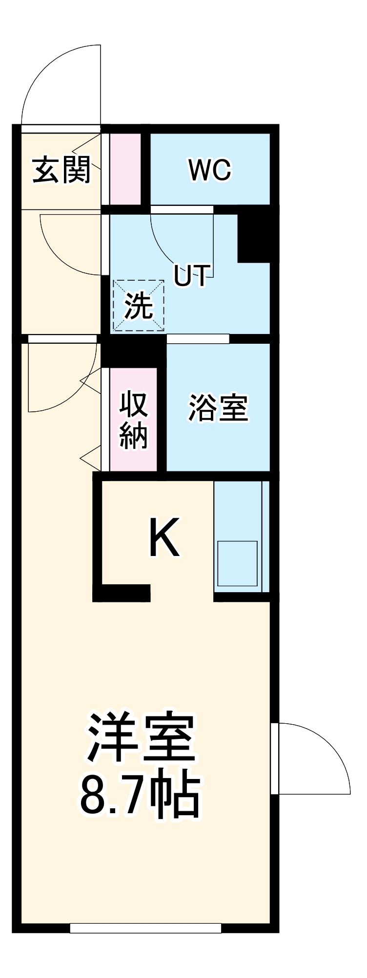 G VIVRE 岡崎駅前の間取り