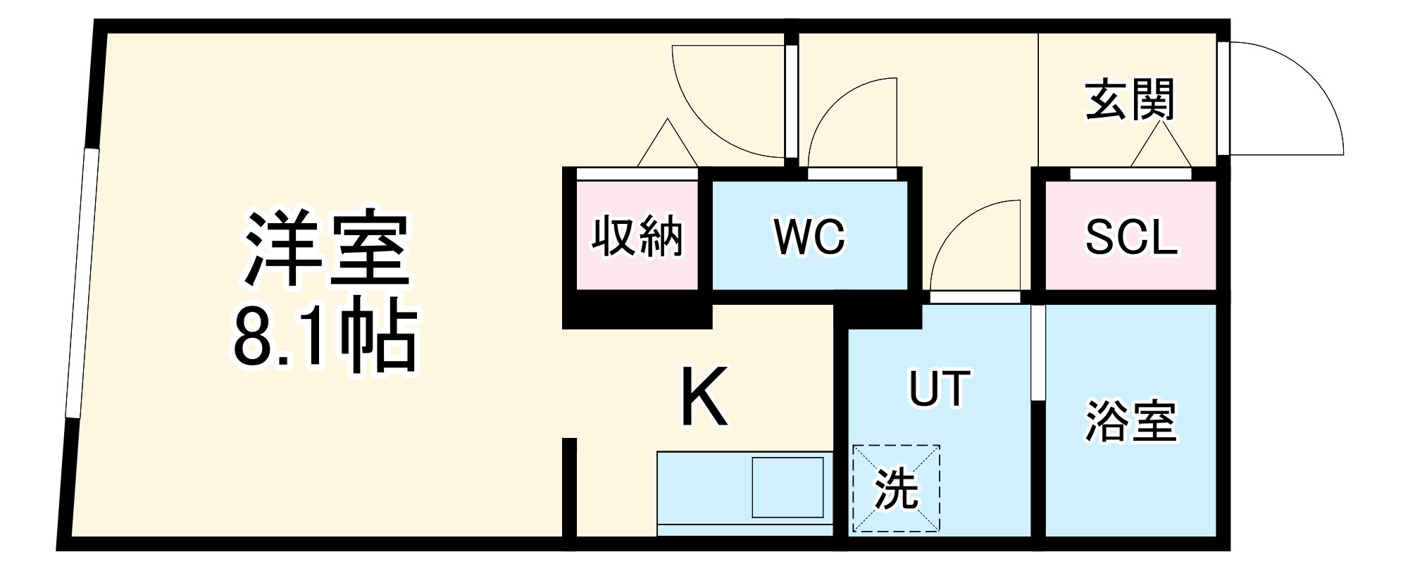 Ｇ　ＶＩＶＲＥ　岡崎駅前・301号室の間取り