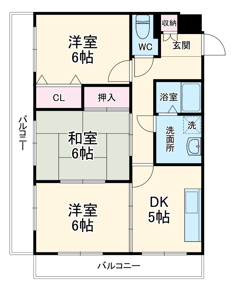 ラ・プルミエールの間取り