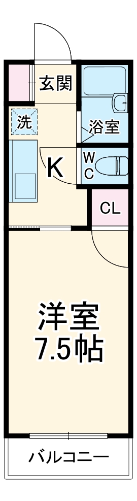 ピープルハイツの間取り