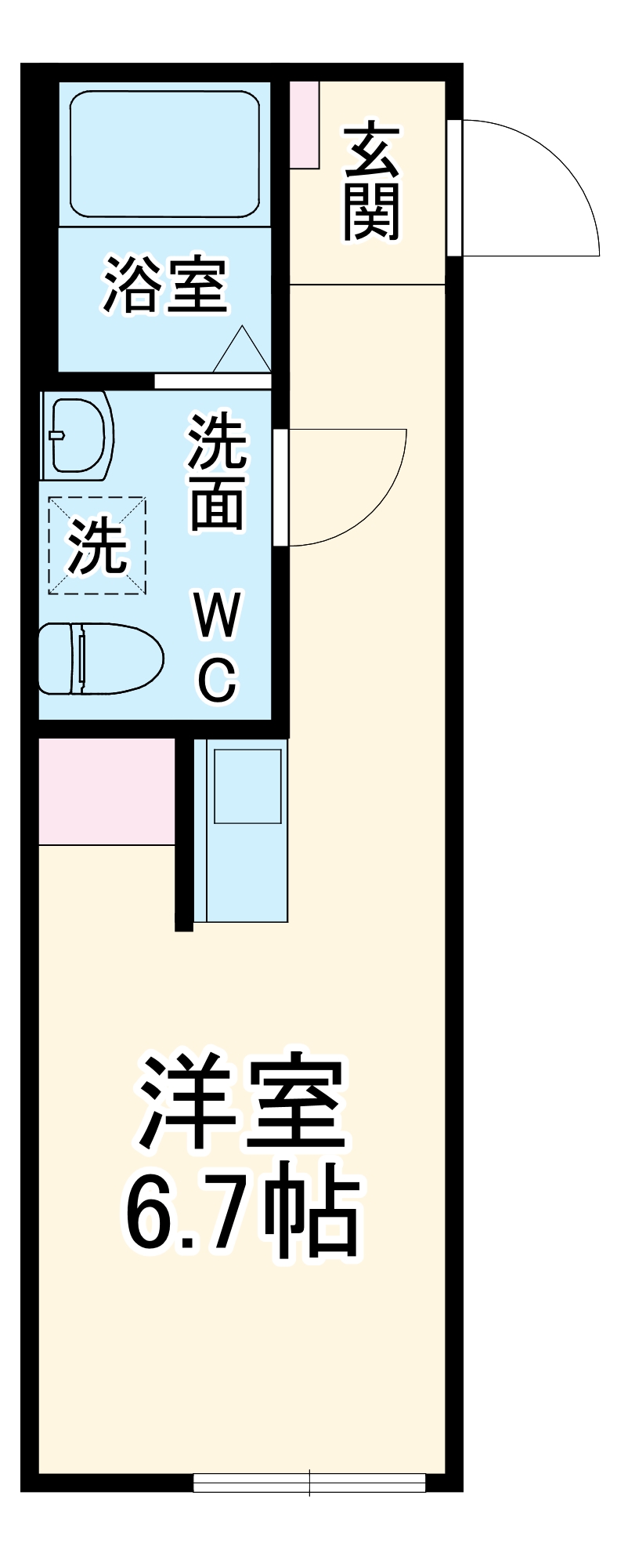 Light house蕨中央の間取り
