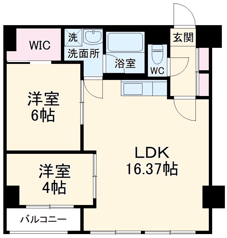 S-FORT乙川の間取り
