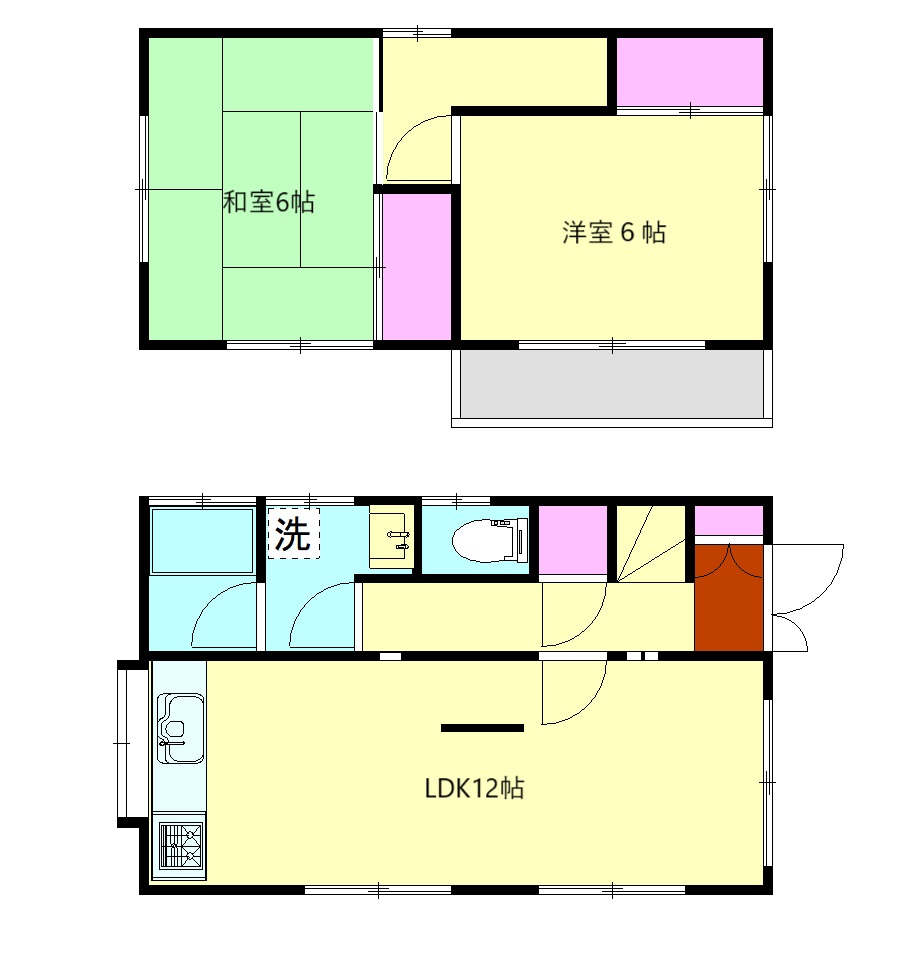 RAKURAKU★BIKERSの間取り