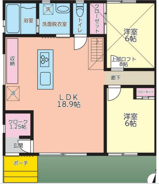 ツインの間取り