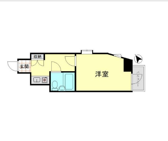 ライオンズマンション市谷薬王寺の間取り