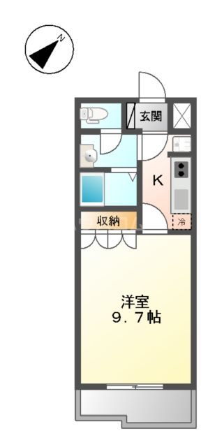 シティルミナスⅦの間取り