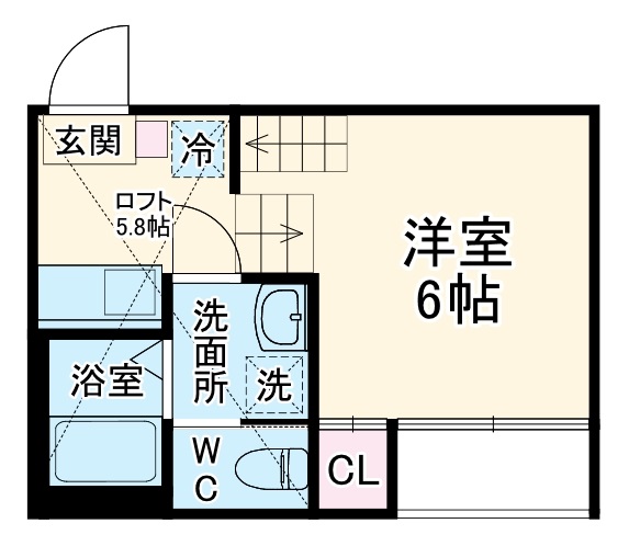 ルキシオン名古屋南の間取り
