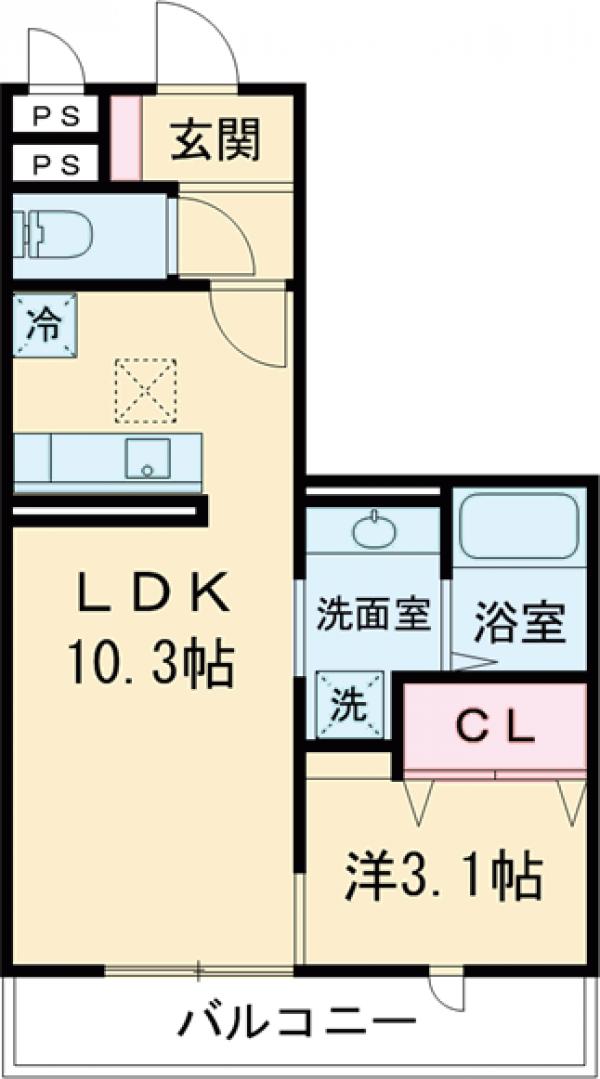 ワンモアオッツの間取り