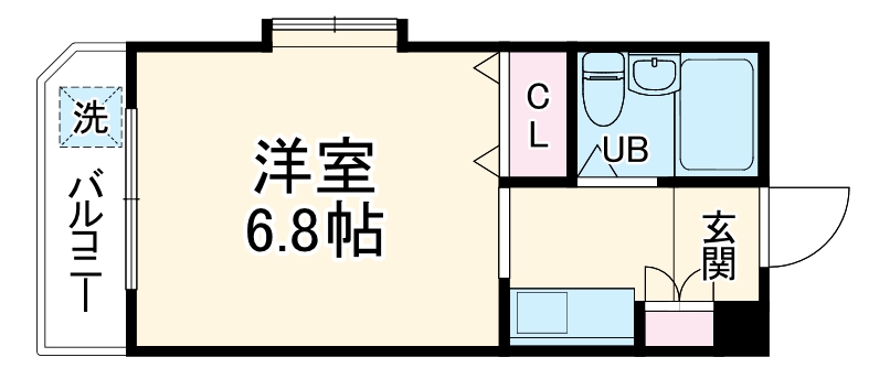 ジョイフル御器所Ⅱの間取り