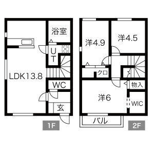 クイーンオブダイヤモンドの間取り