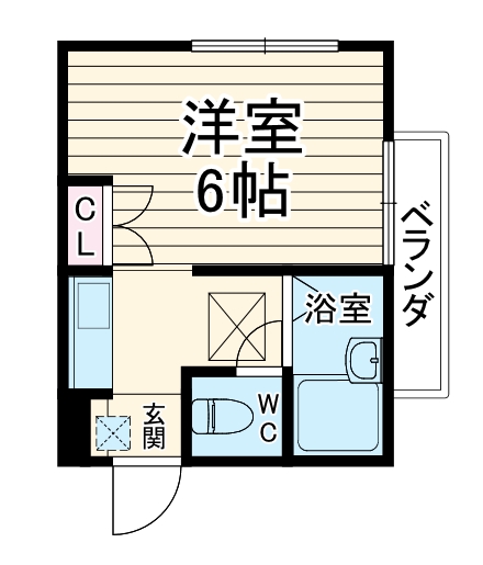 フェリースあざみ野の間取り