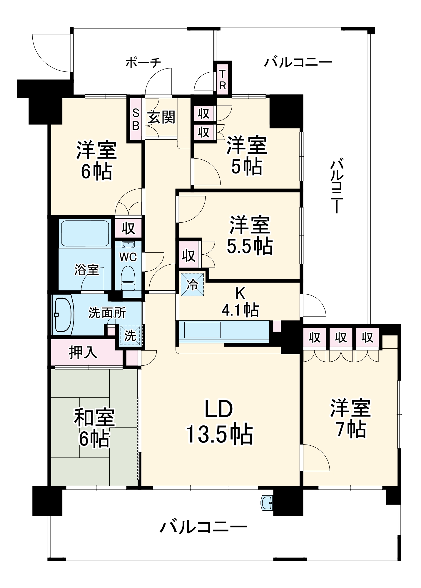 ルネ・アイクレールの間取り