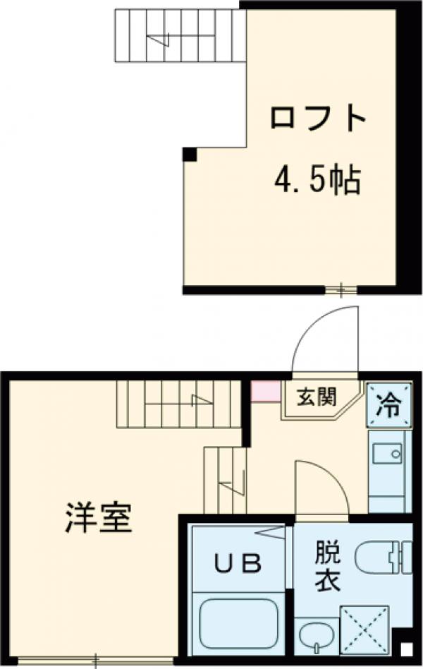 foret bleueの間取り