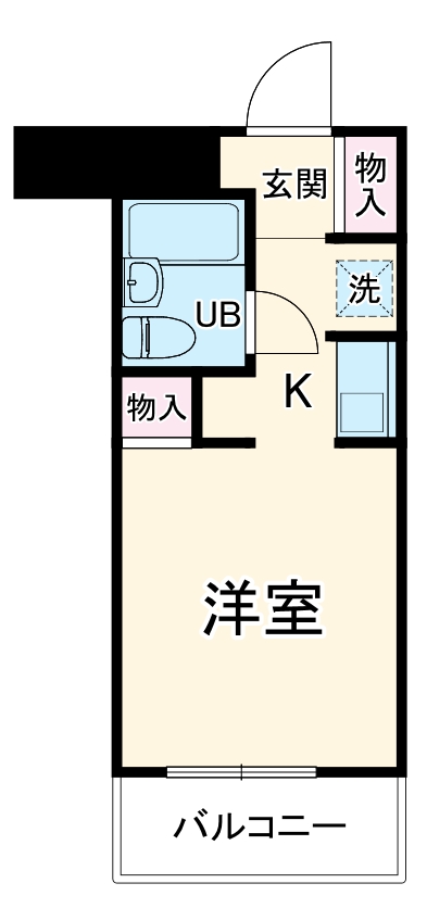 トップ片倉第1の間取り