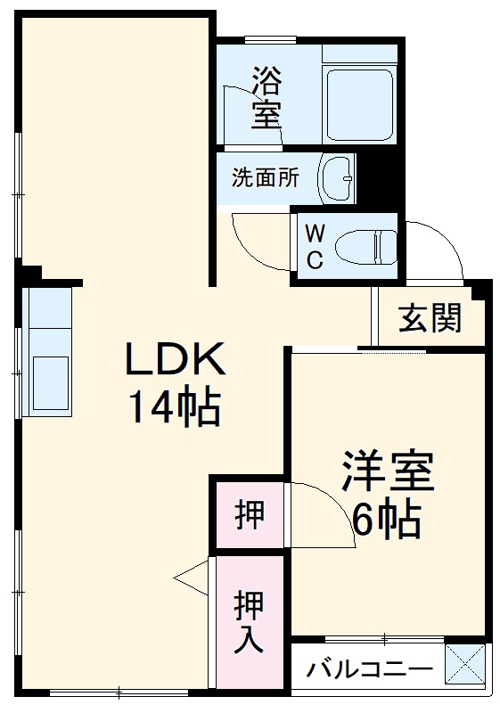 Chou Chou一社の間取り
