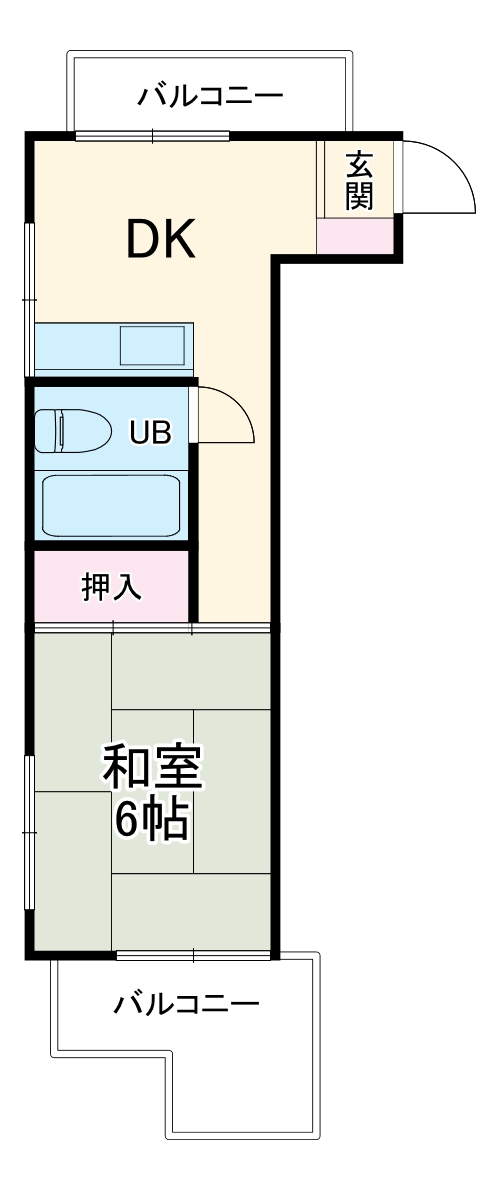 はとビルの間取り