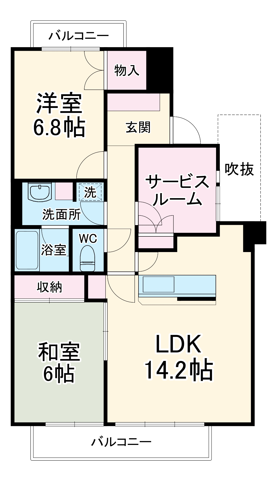 2/24 間取