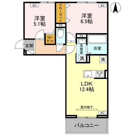 D-ROOM新井町の間取り