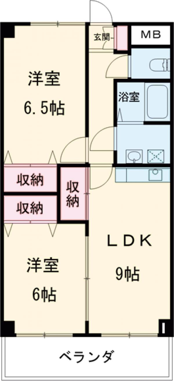 グリーンライトの間取り