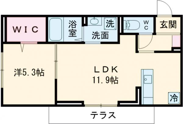 サンライズガーデンさくらの間取り
