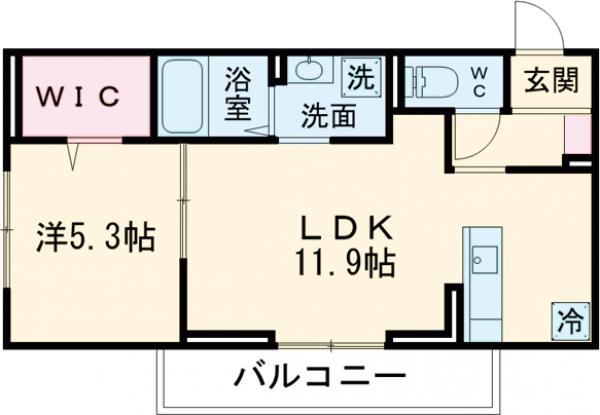 サンライズガーデンさくらの間取り
