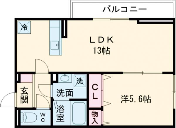 サンライズガーデンさくらの間取り