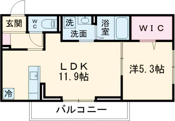 サンライズガーデンさくらの間取り