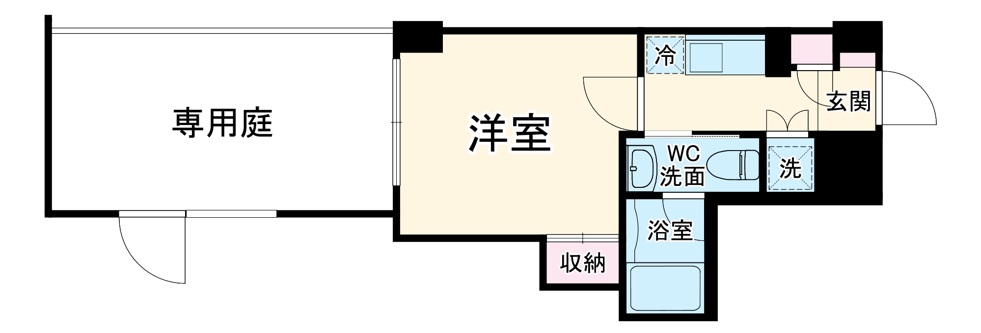エスティメゾン登戸の間取り